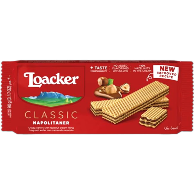 Loacker Classic Napolitaner Wafers 90gm image