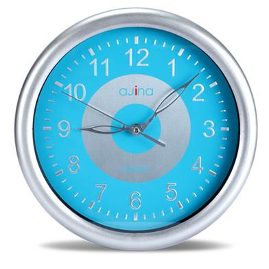 Ajina Logan Classic Wall Clock-Blue-Step image