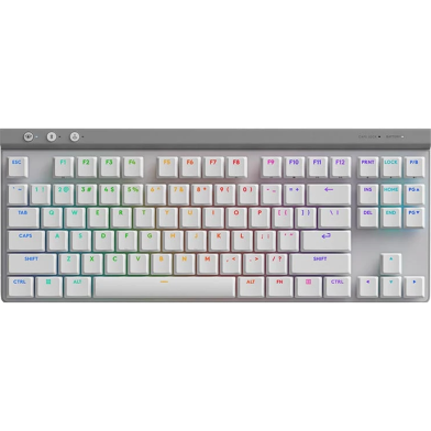 Logitech G515 LIGHTSPEED TKL Wireless Gaming Keyboard, WHITE image