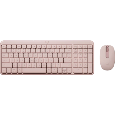 Logitech MK250 Compact Bluetooth Combo Keyboard and Mouse, Rose image