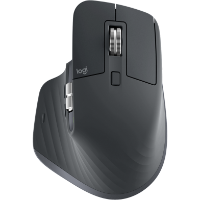 Logitech MX MASTER 3S, Wireless and Bluetooth Mouse, Graphite image