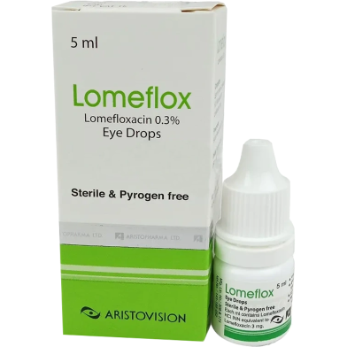 Lomeflox 0.3 Percent Eye/Ear Drop 5 ml Drop image