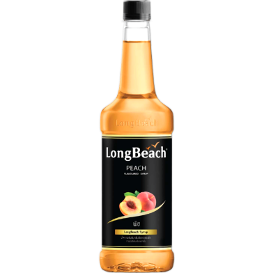 Long Beach Peach Flavoured Syrup 740ml image