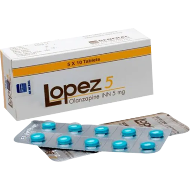 Lopez 5 mg Tablet 10's Strip image