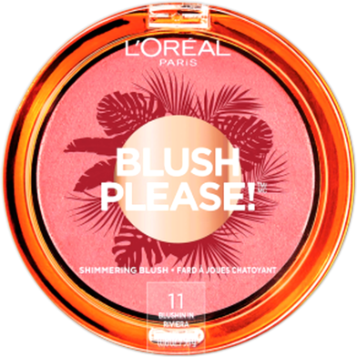 Loreal Blush Please! Shimmering Blush - 11 Blush in Riviera image
