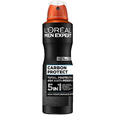 Loreal Carbon Protect Men Expert Body Spray 250 ml image