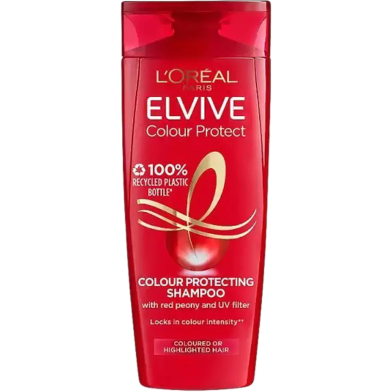 Loreal Elvive Colour Protect Caring Shampoo 400 ml image