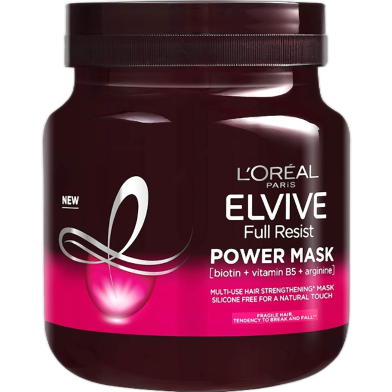 L'oreal Elvive Full Resist Fragile Hair Multi-Use Hair Strengthening Power Mask 680ml image