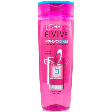 Loreal Elvive Nutri Gloss Crystal Sparkling Shampoo 400 ml image