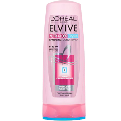 Loreal Elvive Nutri Gloss Crystal Sparkling Conditioner 400 ml image