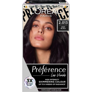 Loreal Hair Color Preference - 2.013 Deep Black image