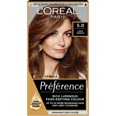 Loreal Hair Color Preference - 5.0 Light Brown image