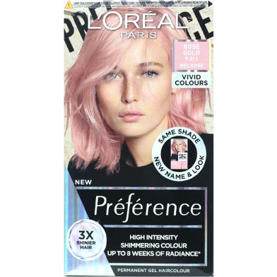 Loreal Hair Color Preference - 9.213 Rose Gold image