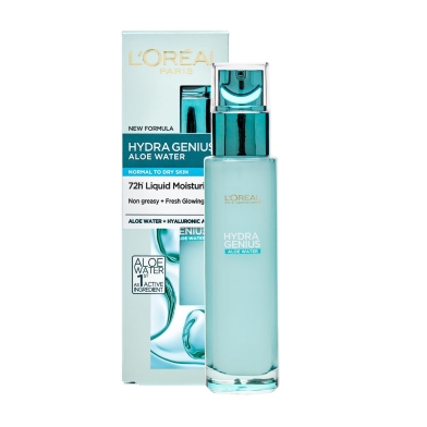 Loreal Hydra Genius Aloe Water Dry Skin Moisturizer 70 ml image
