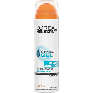 Loreal Men Expert Sensitive Shaving Gel 200 ml image