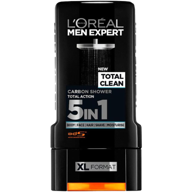 Loreal Men Expert Total Clean Shower Gel 300 ml image