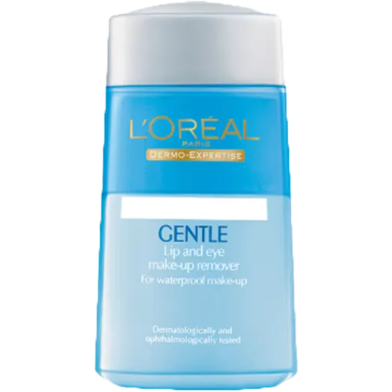 Loreal Paris 125 ml Dermo-Expertise Gentle Lip and Eye Make-up Remover image