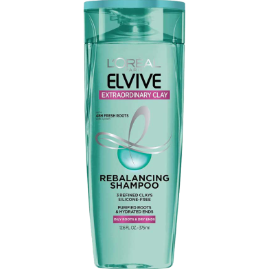 Loreal Paris Elvive Extraordinary Clay Rebalancing Shampoo 400 ml image