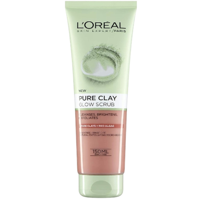 Loreal Paris Pure Clay Glow Scrub 150ml image