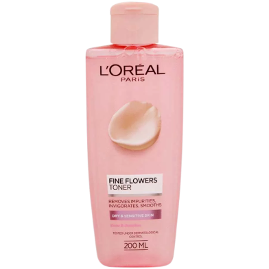 Loreal Paris Rose And Jasmine Fine Flowers Toner 200ml image