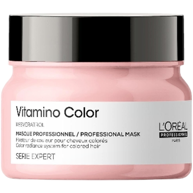 Loreal Serie Expert Vitamino Color Resveratrol Professional Hair Mask 250g image
