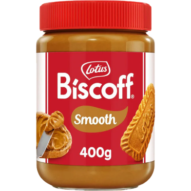 Lotus Biscoff Smooth Biscuit Spread 400gm image
