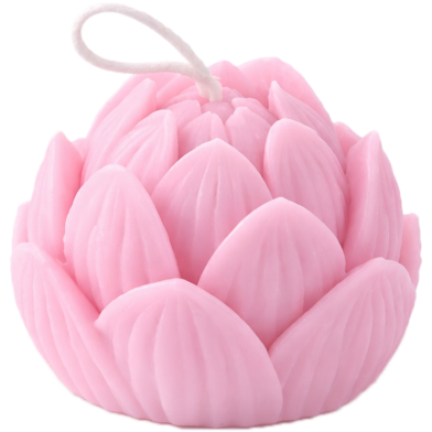 Lotus Flower Rose Scented Candle image