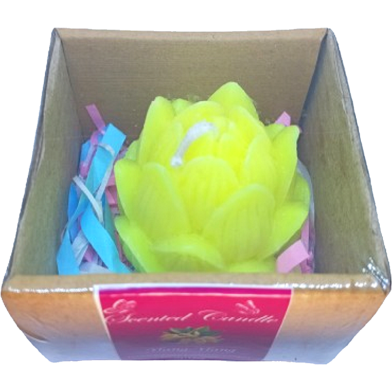 Lotus Flower Scented Candle – Ylang Ylang Fragrance image