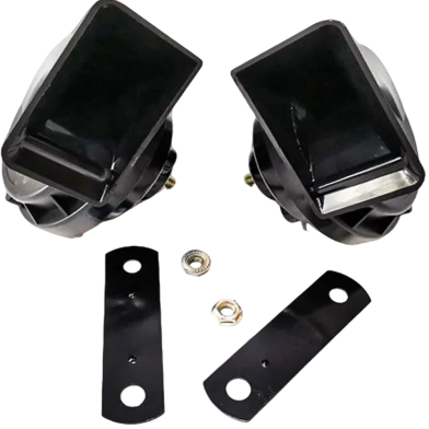 Loud Snail Horn for Motorcycle Car Automotive Waterproof Design 12V 108-118dB Long Life Span Durable 2 Piece image