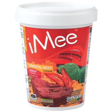 Loveme Beef Instant Cup Noodles 65gm image