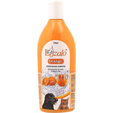 Lozalo Shampoo For Pet Cat Dog Orange Flavor 200ml image