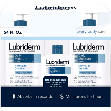 Lubriderm Daily Moisture Lotion 3Pcs Set image