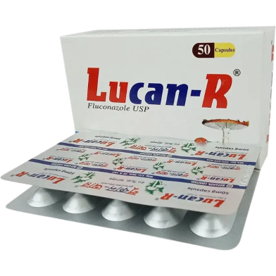 Lucan-R 50mg Capsule–10's Strip image