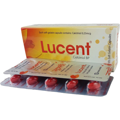 Lucent 0.25 mcg 10's Strip Capsule image