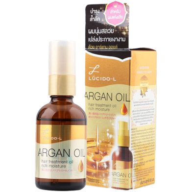 Lucido-L Argan Rich Oil Hair Repair Treatment Oil (Moisture) 60ml image