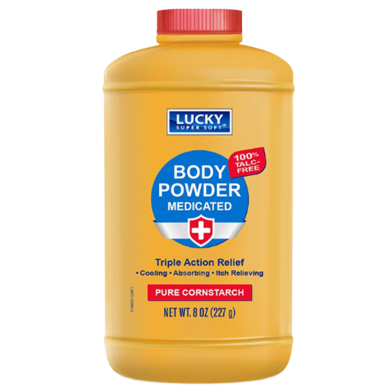 Lucky Medicated Triple Action Relief Body Powder 227 gm image