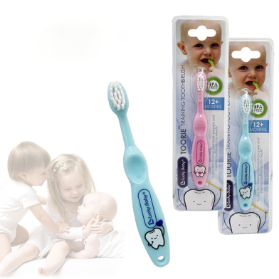 Luckybaby Baby Toothbrush | Soft Bristles | Milk Teeth Care | 12 Months Toddlers | 1 Pcs image