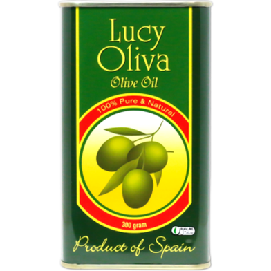 Lucy Oliva 100Percent Pure and Natural Olive Oil 300gm image
