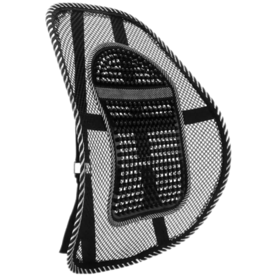 Lumbar Support Cushion - Ergonomic Right Back Support for Chairs and Seats image