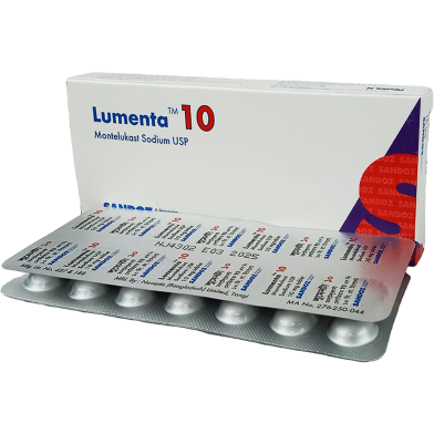 Lumenta 5 mg 10's Strip Chewable Tablet image