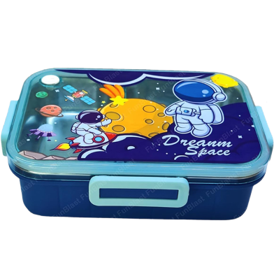Lunch Box for School Kids – Compartment Lunch Box with Tiffin Box for School, SUS304 3 Grid Lunch Box for Kids, Lunch Box Container image