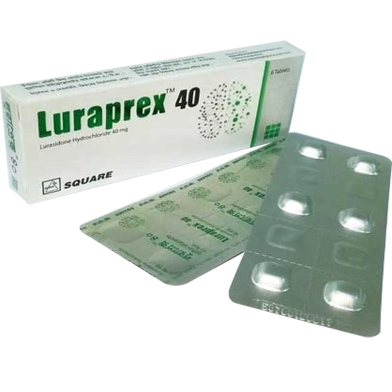 Luraprex 40 (1 Strip) - 6 Tablets Pack image