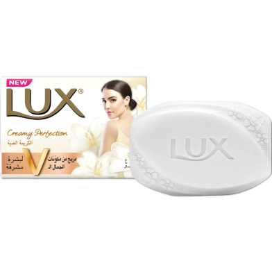 Lux Creamy Perfection Bar Soap 165 gm image