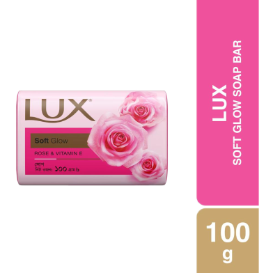 Lux Soap Bar Soft Glow 100g image