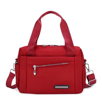 Luxury Bag Waterproof Nylon Shoulder Ladies Travel Crossbody Red Color image