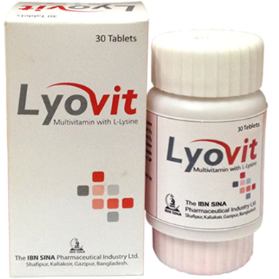 Lyovit - 30's pack Tablet image