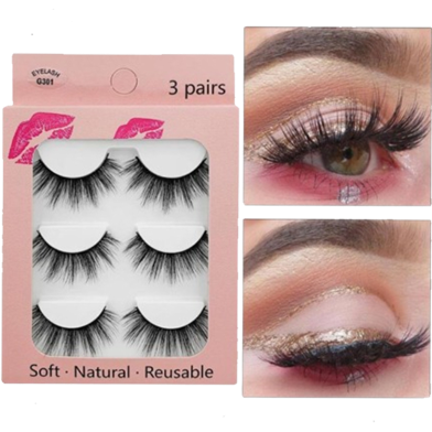 MAANGE High-quality Eyelash 3D Series 3 Pair image