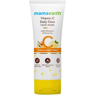 MAMAEARTH Vitamin C Face Wash 100 ml image