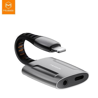 MCDODO LIGHTNING TO LIGHTNING AND DC 3.5MM AUDIO ADAPTER CONVERTER image