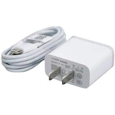 MI Adapter (2A) and Cable Type C - White image